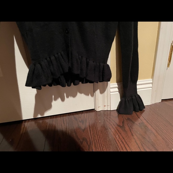 Black, wool OtherStories cardigan - Picture 4 of 5